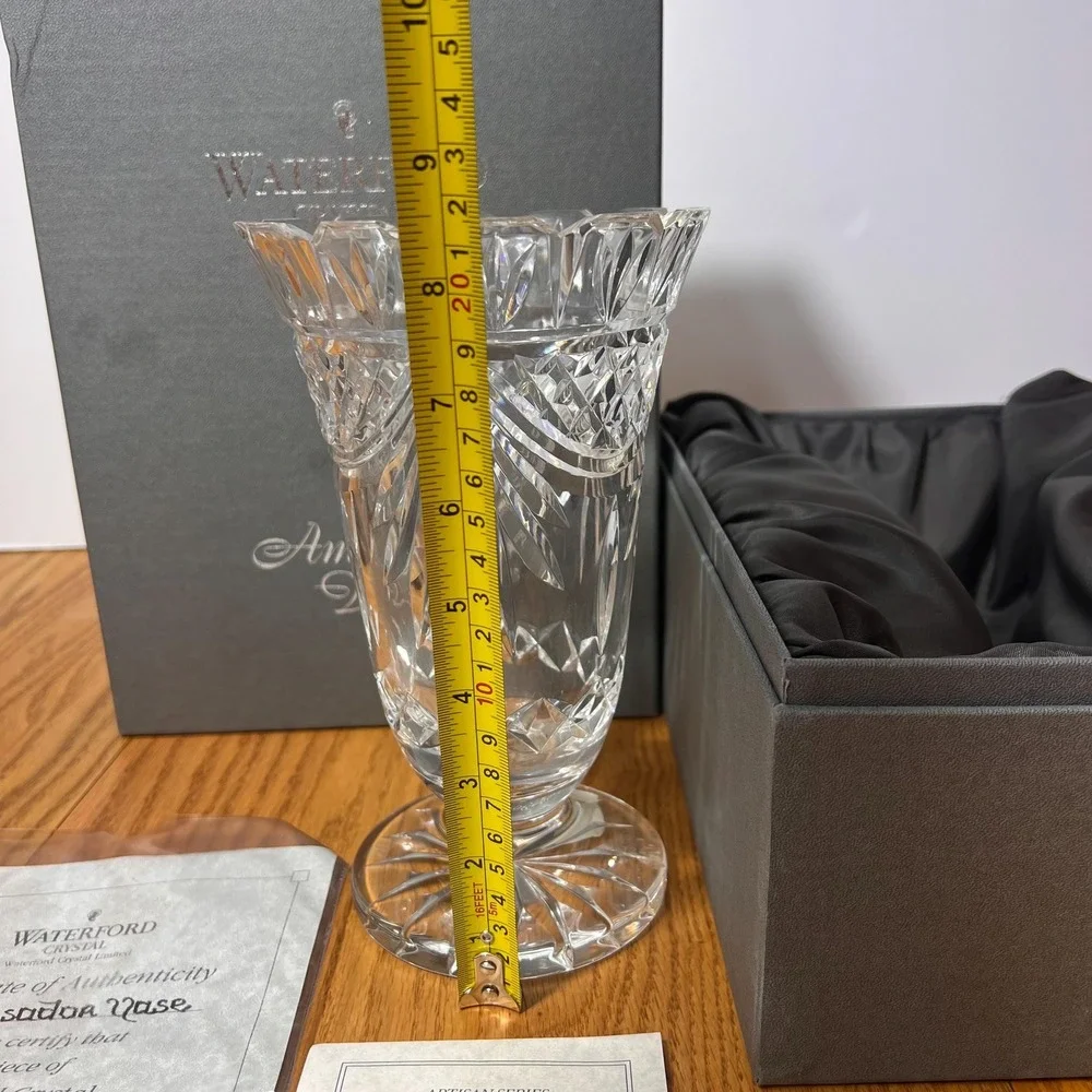 Waterford Crystal Ambassador Vase 9.5